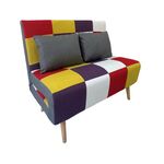 SARA PATCHWORK ΥΦΑΣΜΑ ΚΑΝΑΠΕΣ/ΚΡΕΒΑΤΙ 134Χ80Χ84εκ. - ΚΑΝΑΠΕΔΕΣ-ΣΑΛΟΝΙΑ στο Milonadakis.gr