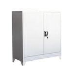 Μεταλλικό ντουλάπι Armon I pakoworld σε απόχρωση ανοιχτό γκρι 90x40x100εκ - ΟΡΓΑΝΩΣΗ ΣΠΙΤΙΟΥ στο Milonadakis.gr