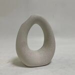 ΕΠΙΤΡΑΠΕΖΙΟ ΚΕΡΑΜΙΚΟ ΔΙΑΚΟΣΜΗΤΙΚΟ ELLIPTO HM4644.01 ΥΠΟΛΕΥΚΟ ΚΡΥΣΤΑΛΛΙΚΟ 16,5x9x20,3Υεκ - ΑΝΤΙΚΕΙΜΕΝΑ στο Milonadakis.gr