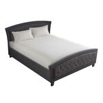 Κρεβάτι Camaro pakoworld ύφασμα σε ανθρακί απόχρωση160x200εκ - ΚΡΕΒΑΤΙΑ στο Milonadakis.gr