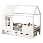 ΠΑΙΔΙΚΟ ΚΡΕΒΑΤΙ ΜΕ ΣΥΡΤΑΡΙΑ DOMER HM710.03 ΞΥΛΟ ΠΕΥΚΟΥ ΛΕΥΚΟ-ΣΤΡΩΜΑ 90x190εκ - ΠΑΙΔΙΚΟ ΔΩΜΑΤΙΟ στο Milonadakis.gr