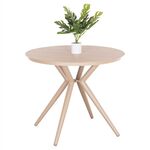 ΤΡΑΠΕΖΙ ΣΤΡΟΓΓΥΛΟ ΑΛΟΥΜΙΝΙΟΥ HIGER HM6289.04 ΚΑΠΟΥΤΣΙΝΟ Φ90x74Yεκ. - ΤΡΑΠΕΖΙΑ ΕΞ. ΧΩΡΟΥ στο Milonadakis.gr