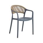 BERY DARK GREY ΠΟΛΥΘΡΟΝΑ ΠΟΛ/ΝΙΟΥ 57X54X81εκ. - ΚΑΡΕΚΛΕΣ - ΠΟΛΥΘΡΟΝΕΣ στο Milonadakis.gr