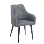 CAMERON GREY ΥΦΑΣΜΑ ΠΟΛΥΘΡΟΝΑ ΜΕΤΑΛΛΙΚΗ 58X56X87εκ. - ΚΑΡΕΚΛΕΣ - ΠΟΛΥΘΡΟΝΕΣ ΕΣ. στο Milonadakis.gr