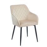 SIENA BEIGE VELVET ΥΦΑΣΜΑ ΠΟΛΥΘΡΟΝΑ ΜΕΤΑΛΛΙΚΗ 54X58X82εκ. - ΚΑΡΕΚΛΕΣ - ΠΟΛΥΘΡΟΝΕΣ ΕΣ. στο Milonadakis.gr