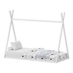 Παιδικό κρεβάτι Lilly τ.Montessori pakoworld ξύλο πεύκου σε λευκή απόχρωση 90x190εκ - ΠΑΙΔΙΚΟ ΔΩΜΑΤΙΟ στο Milonadakis.gr