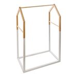 Παιδική κρεμάστρα Holen pakoworld ξύλο πεύκου σε φυσική με λευκή απόχρωση 60x37x100εκ - ΠΑΙΔΙΚΟ ΔΩΜΑΤΙΟ στο Milonadakis.gr