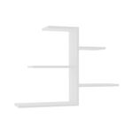 Ραφιέρα τοίχου Callum pakoworld σε λευκή απόχρωση 82.2x19,6x48εκ - ΡΑΦΙΑ ΤΟΙΧΟΥ στο Milonadakis.gr