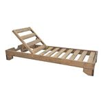 Ξαπλώστρα Fendy pakoworld ξύλο ελάτου σε καρυδί απόχρωση 71.5x200x24εκ - ΞΑΠΛΩΣΤΡΕΣ στο Milonadakis.gr