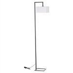 ΦΩΤΙΣΤΙΚΟ ΔΑΠΕΔΟΥ BRANS HM7532.11 ΜΕΤΑΛΛΟ ΜΑΥΡΟ--PVC ΛΕΥΚΟ ΚΑΠΕΛΟ 25x33x170Υεκ. - ΦΩΤΙΣΤΙΚΑ ΔΑΠΕΔΟΥ στο Milonadakis.gr