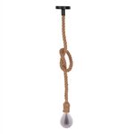 ΦΩΤΙΣΤΙΚΟ ΟΡΟΦΗΣ ΚΡΕΜΑΣΤΟ ΜΕ ΛΑΜΠΤΗΡΑ HM11928.02--ΣΧΟΙΝΙ 1m ΠΑΧΟΥΣ 2cm-ΝΤΟΥΙ Ε27 - ΦΩΤΙΣΤΙΚΑ ΟΡΟΦΗΣ στο Milonadakis.gr