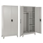 ΝΤΟΥΛΑΠΑ ΜΕΤΑΛΛΙΚΗ ΜΕ ΠΟΔΙΑ CLOD HM11998 2ΦΥΛΛΗ ΜΕ ΧΩΡΙΣΜΑ-ΑΝΟΙΧΤΟ ΓΚΡΙ 90Χ45Χ190Yεκ - ΝΤΟΥΛΑΠΕΣ ΠΛΑΣΤΙΚΕΣ-ΜΕΤΑΛΛΙΚΕΣ στο Milonadakis.gr