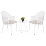 ΣΕΤ LOUNGE 3TMX ΕΞ.ΧΩΡΟΥ OREGO HM21107.02 ΑΛΟΥΜΙΝΙΟ & ΜΕΤΑΛΛΟ ΣΕ ΛΕΥΚΟ - ΣΕΤ ΣΑΛΟΝΙΑ στο Milonadakis.gr