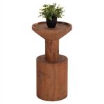 ΤΡΑΠΕΖΙ ΒΟΗΘΗΤΙΚΟ BERMAL HM9889.11 ΜΑΣΙΦ ΞΥΛΟ SUAR ΣΕ ΦΥΣΙΚΟ Φ35x65Υεκ. - ΤΡΑΠΕΖΙΑ ΚΟΥΖΙΝΑΣ στο Milonadakis.gr