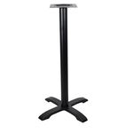 ΒΑΣΗ ΜΑΝΤΕΜΙ ΜΠΑΡ ΜΑΥΡΗ 62Χ62X108εκ. HM417 - ΒΑΣΕΙΣ ΤΡΑΠΕΖΙΩΝ στο Milonadakis.gr