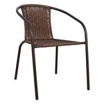 ΠΟΛΥΘΡΟΝΑ ΚΑΡΕΚΛΑ CAMEL HM5015.02 ΚΑΦΕ ΜΕΤΑΛΛΙΚΗ ΜΕ WICKER ΚΑΦΕ 48x48-53x72 cm - ΚΑΡΕΚΛΕΣ - ΠΟΛΥΘΡΟΝΕΣ στο Milonadakis.gr