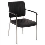 ΚΑΡΕΚΛΑ QUESTA ΜΕ ΜΠΡΑΤΣΑ HM1070.01 ΜΑΥΡΗ 54x62x84 εκ. - ΚΑΡΕΚΛΕΣ ΕΠΙΣΚΕΠΤΗ στο Milonadakis.gr