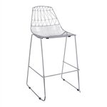 ΣΚΑΜΠΩ BAR ΜΕΤΑΛΛΙΚΟ HM5465.100 LUX ΧΡΩΜΙΟΥ 57x56,5x107 εκ. - ΣΚΑΜΠΟ ΜΠΑΡ στο Milonadakis.gr