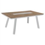 ΤΡΑΠΕΖΙ ΑΛΟΥΜΙΝΙΟΥ TABER ΜΕ POLYWOOD 200X100 ΛΕΥΚΟ HM5131.11 - ΤΡΑΠΕΖΙΑ ΕΞ. ΧΩΡΟΥ στο Milonadakis.gr