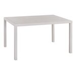 ΤΡΑΠΕΖΙ ΑΛΟΥΜΙΝΙΟΥ SAHIRA ΣΕ ΛΕΥΚΗ ΑΠΟΧΡΩΣΗ 140Χ80X75,5Υεκ. HM5571.01 - ΤΡΑΠΕΖΙΑ ΕΞ. ΧΩΡΟΥ στο Milonadakis.gr