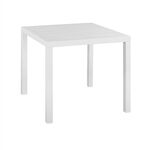 ΤΡΑΠΕΖΙ ΑΛΟΥΜΙΝΙΟΥ SAHIRA ΣΕ ΛΕΥΚΗ ΑΠΟΧΡΩΣΗ 80Χ80X75,5Υεκ. HM5572.01 - ΤΡΑΠΕΖΙΑ ΕΞ. ΧΩΡΟΥ στο Milonadakis.gr