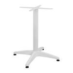 ΒΑΣΗ ΑΛΟΥΜΙΝΙΟΥ 4ΝΥΧΗ 66x66x69Υεκ. ΜΕ ΣΤΑΥΡΟ 45x45εκ. HM448.02 ΛΕΥΚΗ - ΒΑΣΕΙΣ ΤΡΑΠΕΖΙΩΝ στο Milonadakis.gr