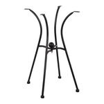 ΒΑΣΗ ΜΕΤΑΛΛΙΚΗ HM466 4NYXH ΣΕ ΜΑΥΡΟ ΧΡΩΜΑ 50x50 cm. - ΒΑΣΕΙΣ ΤΡΑΠΕΖΙΩΝ στο Milonadakis.gr