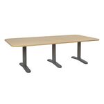 ΓΡΑΦΕΙΟ ΣΥΝΕΔΡΙΑΣΕΩΝ WALVIA ΕΠΑΓΓΕΛΜΑΤΙΚΟ ΟΞΙΑ HM2047.11 240X120X75Υ εκ. - ΓΡΑΦΕΙΑ στο Milonadakis.gr