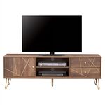 ΕΠΙΠΛΟ TV KAITLYN HM8652 ΚΑΡΥΔΙ ΜΕ ΧΡΥΣΟ 150x39,5x51,5Y εκ. - KAITLYN στο Milonadakis.gr