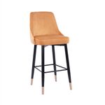 ΣΚΑΜΠΟ ΜΠΑΡ SERENITY HM8519.09 ΒΕΛΟΥΔΟ ΧΡΥΣΟ ΜΕ ΜΕΤΑΛΛΙΚΟ ΣΚΕΛΕΤΟ 51Χ58Χ110Υ εκ. - ΣΚΑΜΠΟ ΜΠΑΡ στο Milonadakis.gr