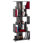 ΒΙΒΛΙΟΘΗΚΗ ΜΕΛΑΜΙΝΗΣ HM2385.10 ΓΚΡΙ 70x25x177Υ εκ. - ΒΙΒΛΙΟΘΗΚΕΣ στο Milonadakis.gr