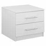 ΚΟΜΟΔΙΝΟ ΜΕΛΑΜΙΝΗΣ CHELSEA HM2220.05 ΛΕΥΚΟ 48x40,5x41,5 εκ. - ΚΟΜΟΔΙΝΑ στο Milonadakis.gr