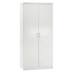 ΝΤΟΥΛΑΠΑ 2ΦΥΛΛΗ JENNA ΛΕΥΚΗ HM368.05 80x43x181 εκ. - ΝΤΟΥΛΑΠΕΣ στο Milonadakis.gr