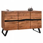 ΜΠΟΥΦΕΣ ALICIA ΑΠΟ ΜΑΣΙΦ ΞΥΛΟ ΑΚΑΚΙΑΣ ΦΥΣΙΚΟ HM8173.11 148x43x86Υ εκ. - ΜΠΟΥΦΕΔΕΣ-ΚΟΝΣΟΛΕΣ στο Milonadakis.gr