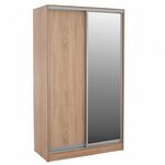 ΝΤΟΥΛΑΠΑ ΣΥΡΟΜΕΝΗ ADLER ΜΕΛΑΜΙΝΗΣ 120x60x220Yεκ. ΔΙΦΥΛΛΗ SONAMA ΜΕ ΚΑΘΡΕΠΤΗ HM2460.01 - ΝΤΟΥΛΑΠΕΣ στο Milonadakis.gr