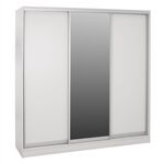 ΝΤΟΥΛΑΠΑ ΣΥΡΟΜΕΝΗ ADLER ΜΕΛΑΜΙΝΗΣ ΛΕΥΚΗ ΜΕ ΚΑΘΡΕΠΤΗ HM2435.03  200X60X210Υεκ - ΝΤΟΥΛΑΠΕΣ στο Milonadakis.gr