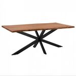 ΤΡΑΠΕΖΙ ΤΡΑΠΕΖΑΡΙΑΣ MONTANA SUPERIOR ΜΑΣΙΦ ΑΚΑΚΙΑΣ HM8716.11 200x106x77Υεκ. - ΤΡΑΠΕΖΙΑ ΚΟΥΖΙΝΑΣ στο Milonadakis.gr