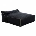 ΠΟΥΦ YAMIN ΔΥΟ ΑΤΟΜΩΝ ΜΕ TEXTILENE 600gr/m2 2X1 ΜΑΥΡΟ ΚΑΙ ΛΕΥΚΟ ΡΕΛΙ HM5773.12 140x140x40-60Υ εκ. - ΠΟΥΦ στο Milonadakis.gr