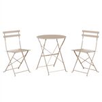 ΣΕΤ ΖΑΠΠΕΙΟΥ 3TMX SOPHIE HM21118.04 ΜΕΤΑΛΛΙΚΟ ΣΕ ΚΑΠΟΥΤΣΙΝΟ ΧΡΩΜΑ - ΣΕΤ ΤΡΑΠΕΖΑΡΙΕΣ στο Milonadakis.gr