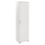 Ντουλάπι-στήλη Chad1 pakoworld λευκό gloss 45x32x169εκ - ΟΡΓΑΝΩΣΗ ΣΠΙΤΙΟΥ στο Milonadakis.gr