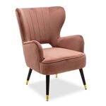 Πολυθρόνα - μπερζέρα Lark pakoworld βελούδο σάπιο μήλο 65x74x90εκ - ΠΟΛΥΘΡΟΝΕΣ-ΜΠΕΡΖΕΡΕΣ στο Milonadakis.gr