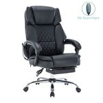 Καρέκλα γραφείου διευθυντή Thrive pakoworld Premium Quality μηχανισμός massage-θερμαινόμενη πλάτη pu μαύρο - ΚΑΡΕΚΛΕΣ ΓΡΑΦΕΙΟΥ στο Milonadakis.gr