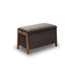 DALI ΣΚΑΜΠΟ VELVET BROWN ΜΕ ΑΠΟΘ. ΧΩΡΟ 75X42X44εκ. - ΣΚΑΜΠΟ ΜΠΑΡ στο Milonadakis.gr