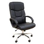 A9939 ΜΑΥΡΟ PVC ΠΟΛΥΘΡΟΝΑ ΓΡΑΦΕΙΟΥ 67Χ70Χ51-115/61-125εκ. - ΚΑΡΕΚΛΕΣ ΓΡΑΦΕΙΟΥ στο Milonadakis.gr