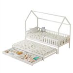 ΠΑΙΔΙΚΟ ΚΡΕΒΑΤΙ 3 ΣΕ 1 PHYLLIS HM723.03 ΞΥΛΟ ΠΕΥΚΟΥ ΛΕΥΚΟ 206x97x166Υεκ. - ΠΑΙΔΙΚΟ ΔΩΜΑΤΙΟ στο Milonadakis.gr