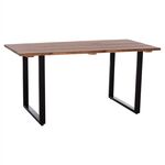 ΤΡΑΠΕΖΙ ΤΡΑΠΕΖΑΡΙΑΣ FRIGGO HM6375.02 ΞΥΛΟ ΑΚΑΚΙΑΣ ΠΑΧΟΣ ΕΠΙΦΑΝΕΙΑΣ 2,6εκ- 160x80x76Υ - ΤΡΑΠΕΖΙΑ ΕΞ. ΧΩΡΟΥ στο Milonadakis.gr