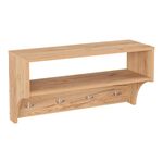 Κρεμάστρα Crosta pakoworld σε oak απόχρωση 80x28x40εκ - ΕΠΙΠΛΑ ΕΙΣΟΔΟΥ στο Milonadakis.gr