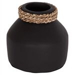 ΕΠΙΤΡΑΠΕΖΙΟ ΔΙΑΚΟΣΜΗΤΙΚΟ ΒΑΖΟ CAMMER HM4687.01XS ΤΕΡΑΚΟΤΑ ΣΕ ΜΑΥΡΟ--Φ16x15Υεκ. - ΑΝΤΙΚΕΙΜΕΝΑ στο Milonadakis.gr