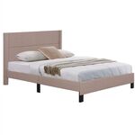 ΚΡΕΒΑΤΙ TRILLOP HM666.15 ΜΠΕΖ ΥΦΑΣΜΑ ΓΙΑ ΣΤΡΩΜΑ 160X200εκ. - ΦΟΙΤΗΤΙΚΑ ΠΑΚΕΤΑ στο Milonadakis.gr