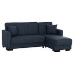 ΚΑΝΑΠΕΣ ΚΡΕΒΑΤΙ GHUFRAN ΓΩΝΙΑ ΑΝΑΣΤΡΕΨΙΜΗ ΜΠΛΕ HM3244.07 ΜΕ ΑΠΟΘΗΚΕΤΙΚΟ ΧΩΡΟ 202x140x78Yεκ. - ΚΑΝΑΠΕΔΕΣ-ΣΑΛΟΝΙΑ στο Milonadakis.gr